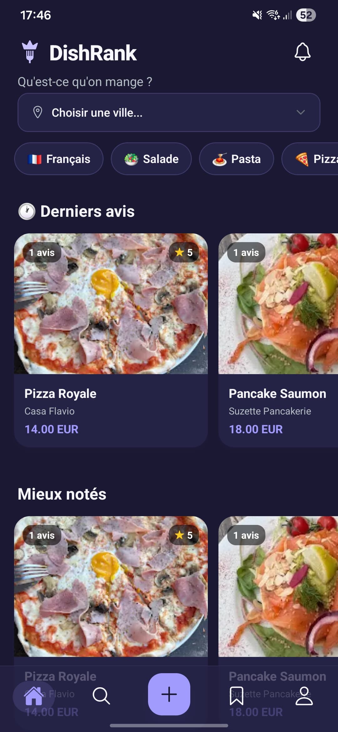 Explore les meilleurs plats